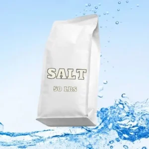 A 50 lbs bag of salt